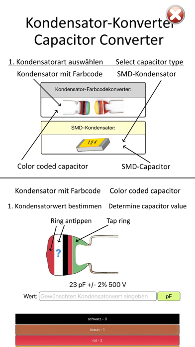 Capacitor-Converter スクリーンショット