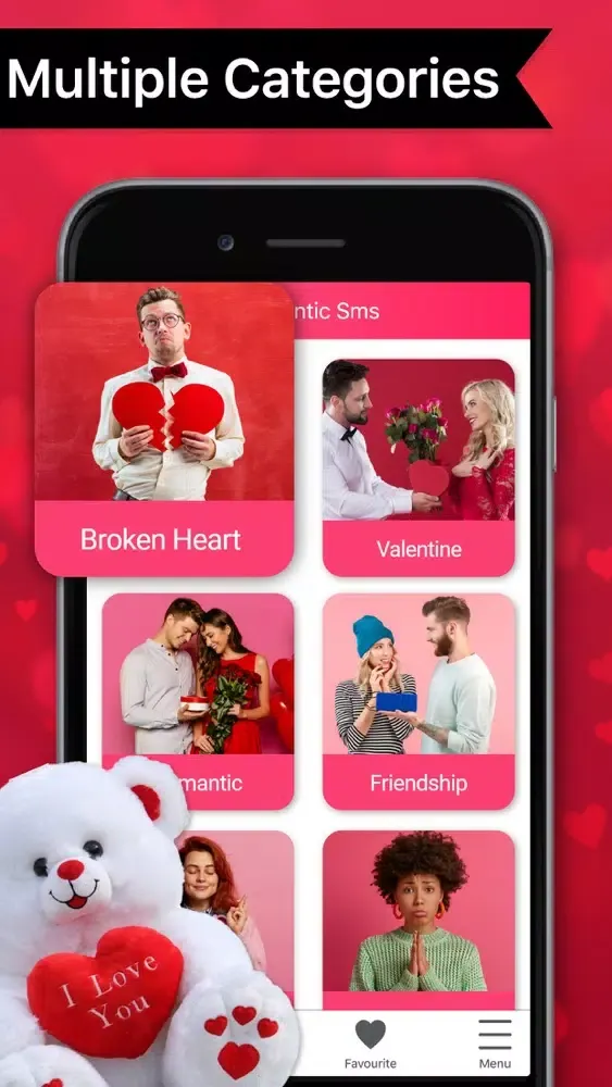 Romantic Messages, Love Quotes Ekran Görüntüleri