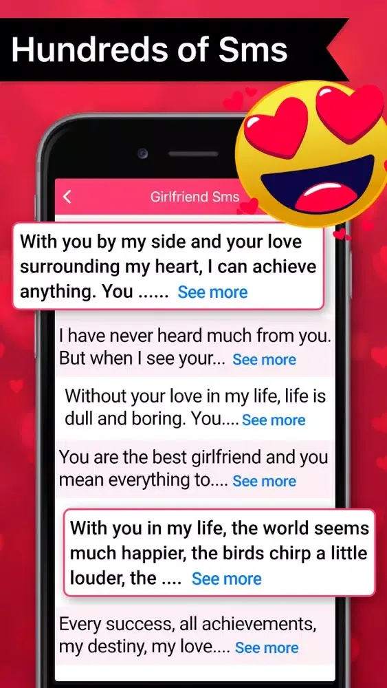 Romantic Messages, Love Quotes Ekran Görüntüleri