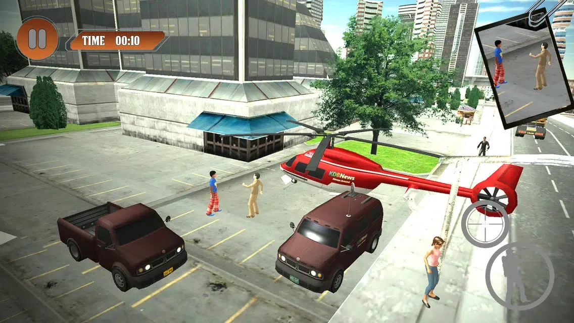Tangkapan skrin City Sniper Shooter Games 2018