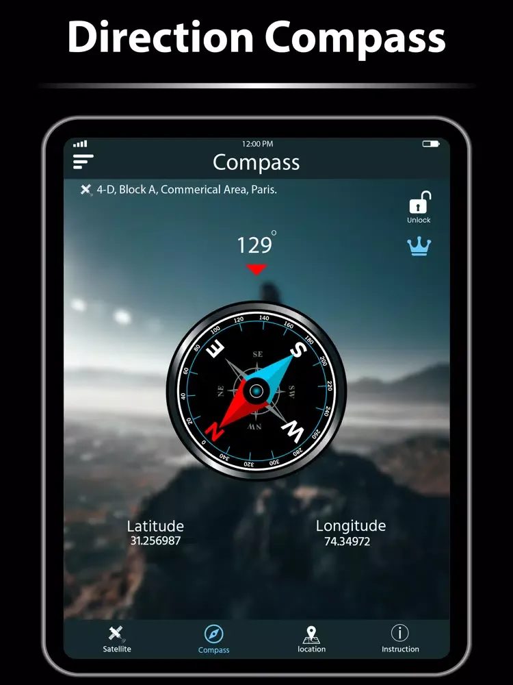 Satellite Finder for Dish TV iPad 應用截圖