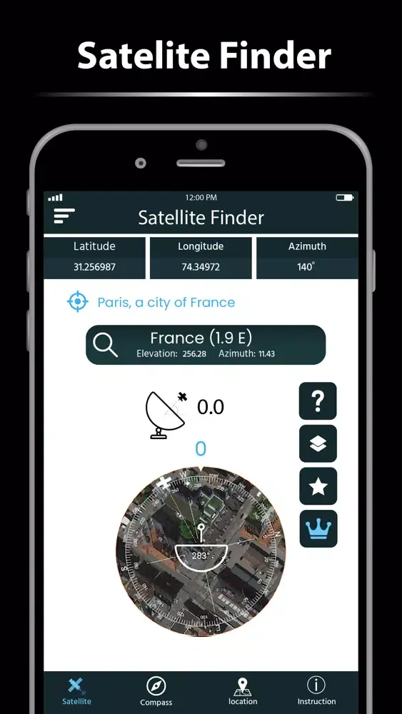 Satellite Finder for Dish TV應用截圖
