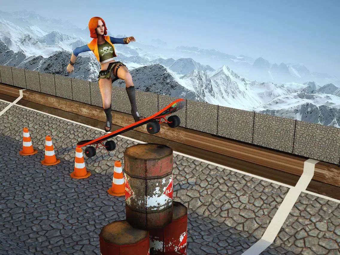 تصاویر Snowboard Skating Ski Jump 3D iPad 