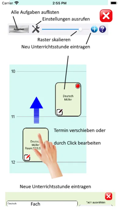 Stundenplan Pro Ekran Görüntüleri