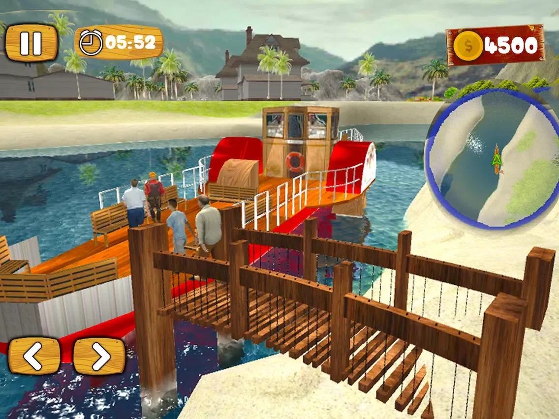 Captures d'écran de Water Boat Taxi Driving Sim iPad 