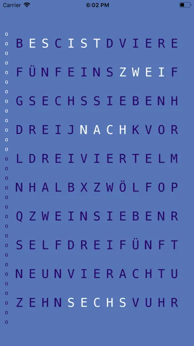 Capturas de pantalla de WordClock