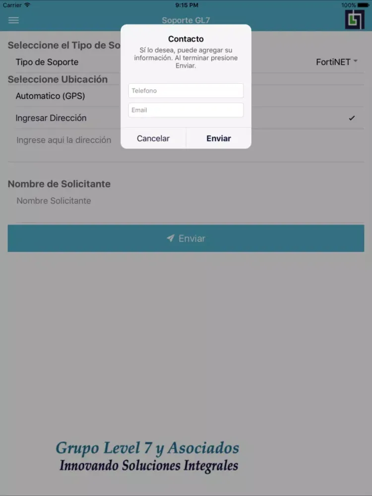 Soporte GL7 iPad  স্ক্রিনশট