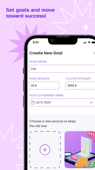 ภาพหน้าจอของ GoalWay Tracker