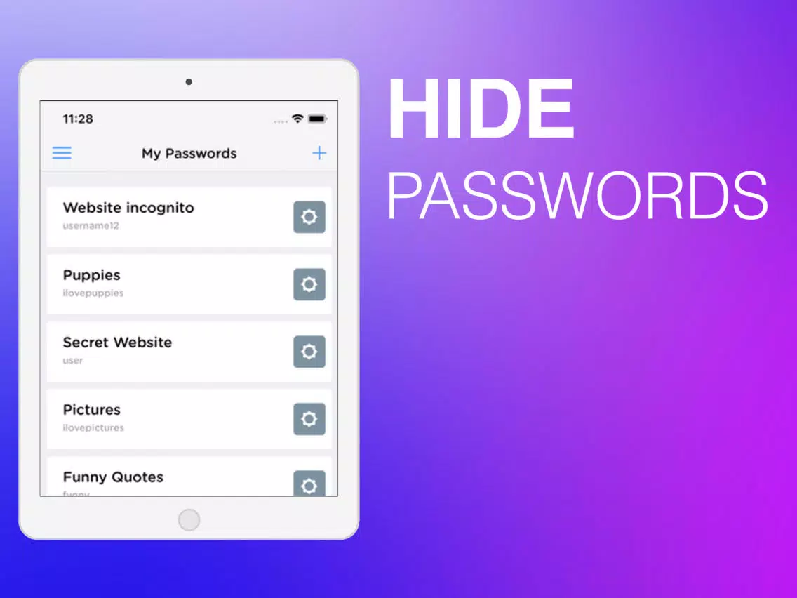 صور Secret Folder Lock App iPad 