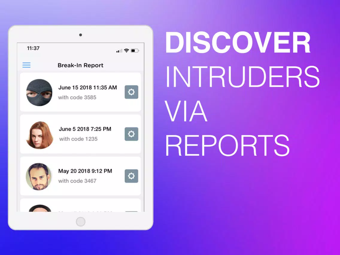 صور Secret Folder Lock App iPad 