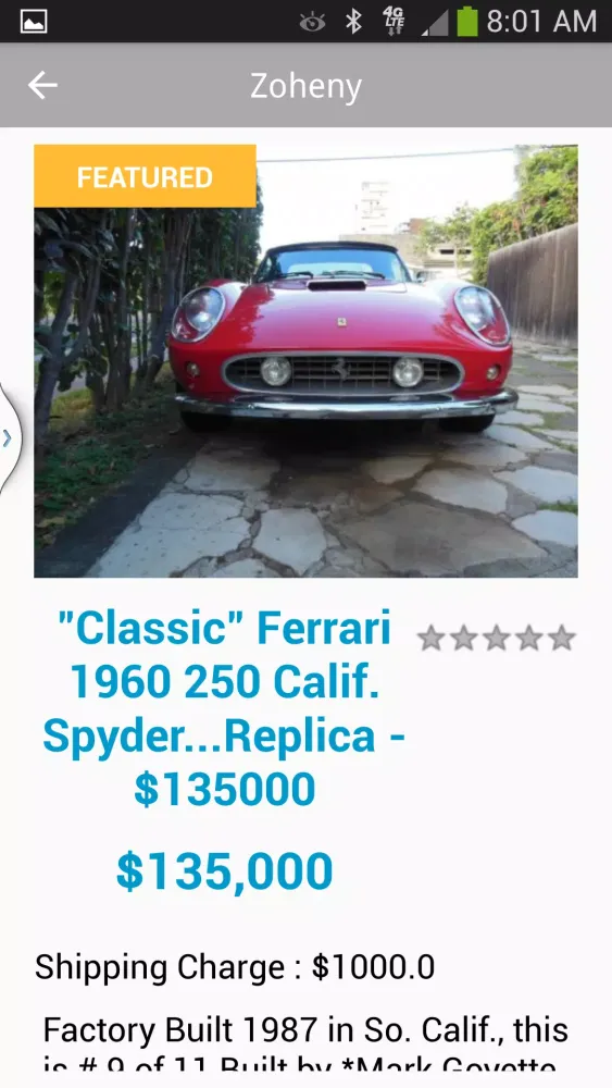 Zoheny - Rental Classifieds スクリーンショット