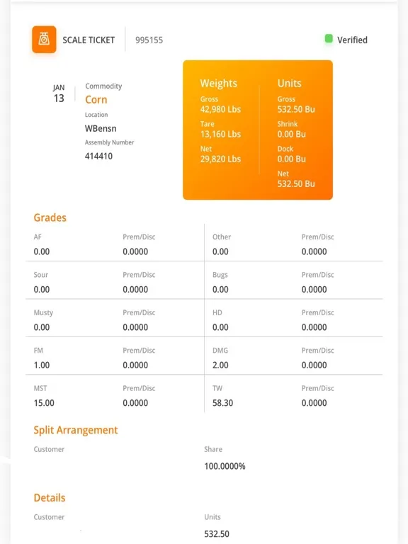 Screenshot di GPC Grower360 iPad 