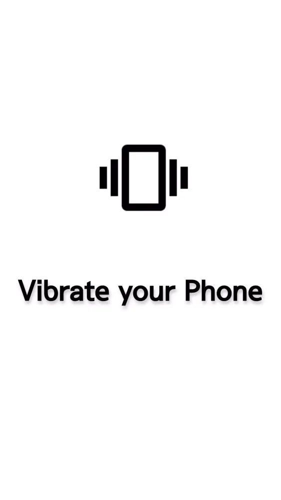 ภาพหน้าจอของ Vibrate Test