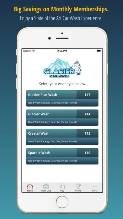 Screenshot di Glacier Car Wash