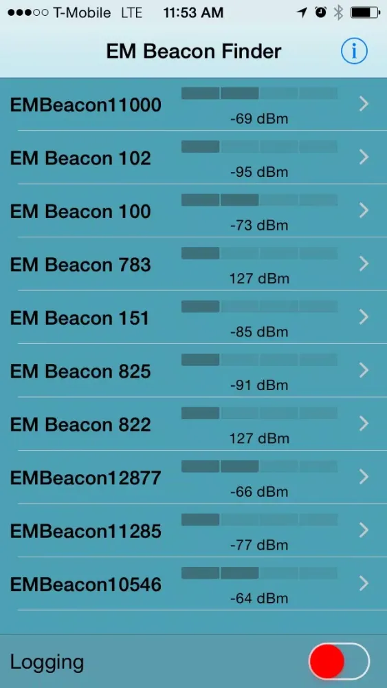Screenshot di EMBC Finder