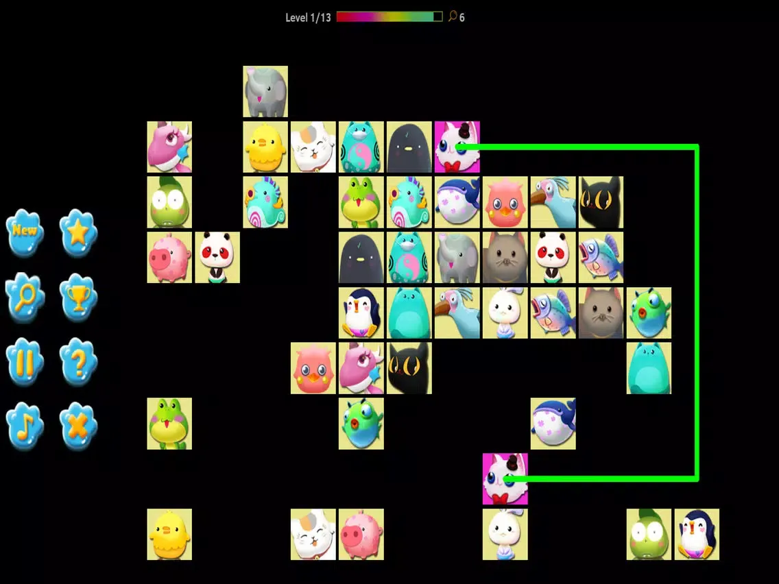 ภาพหน้าจอของ Onet Animal Connect HD iPad 