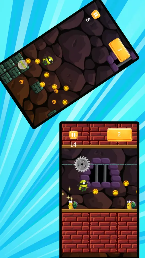 ninja turtle adventure 스크린샷