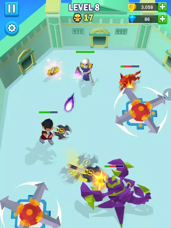 Capturas de pantalla de Spin Gladiator-One Shot iPad 