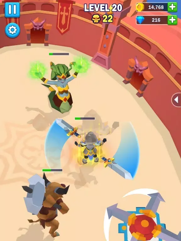 Capturas de pantalla de Spin Gladiator-One Shot iPad 