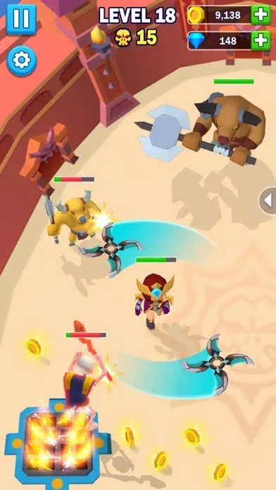 Capturas de pantalla de Spin Gladiator-One Shot
