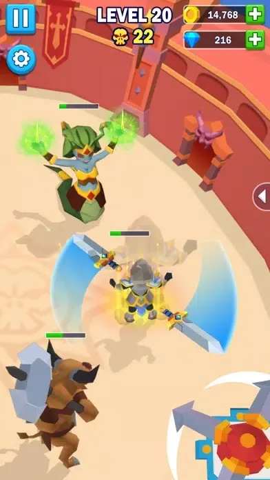 Capturas de pantalla de Spin Gladiator-One Shot