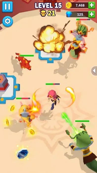 Capturas de pantalla de Spin Gladiator-One Shot