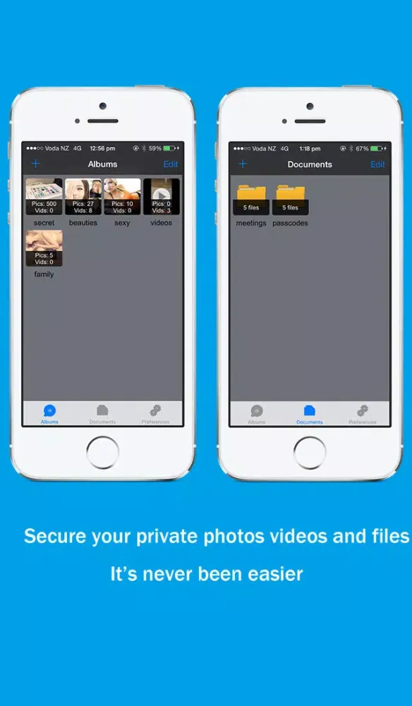 Capturas de pantalla de Pictures Safe Manager Pro - Keep my Photos Videos & Documents Hidden Private With Ultimate Passwords & Passcodes Protection App.s