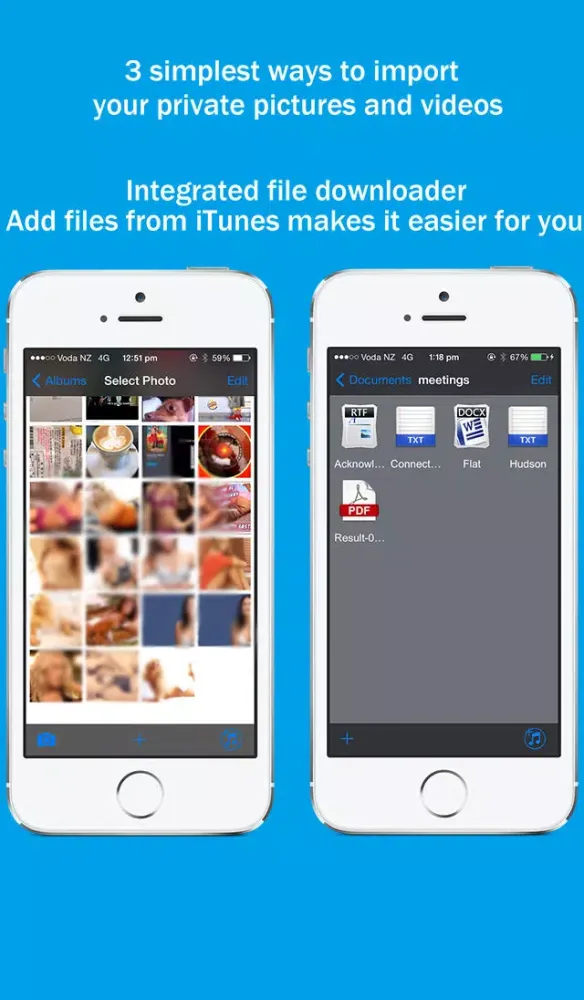 Capturas de pantalla de Pictures Safe Manager Pro - Keep my Photos Videos & Documents Hidden Private With Ultimate Passwords & Passcodes Protection App.s