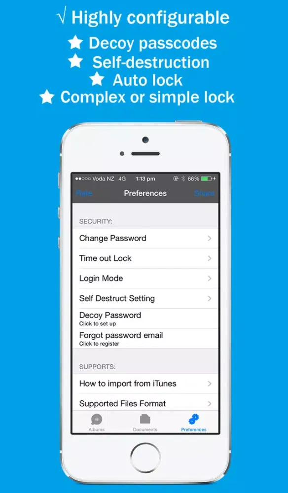 Capturas de pantalla de Pictures Safe Manager Pro - Keep my Photos Videos & Documents Hidden Private With Ultimate Passwords & Passcodes Protection App.s