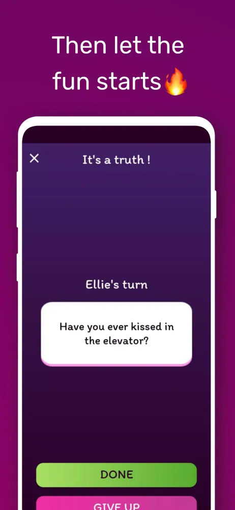 Truth or Dare Couples Edition Screenshots