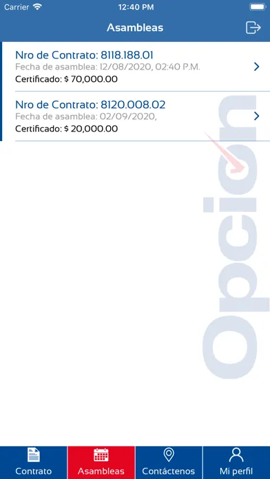 Mundopcion سکرین شاٹس
