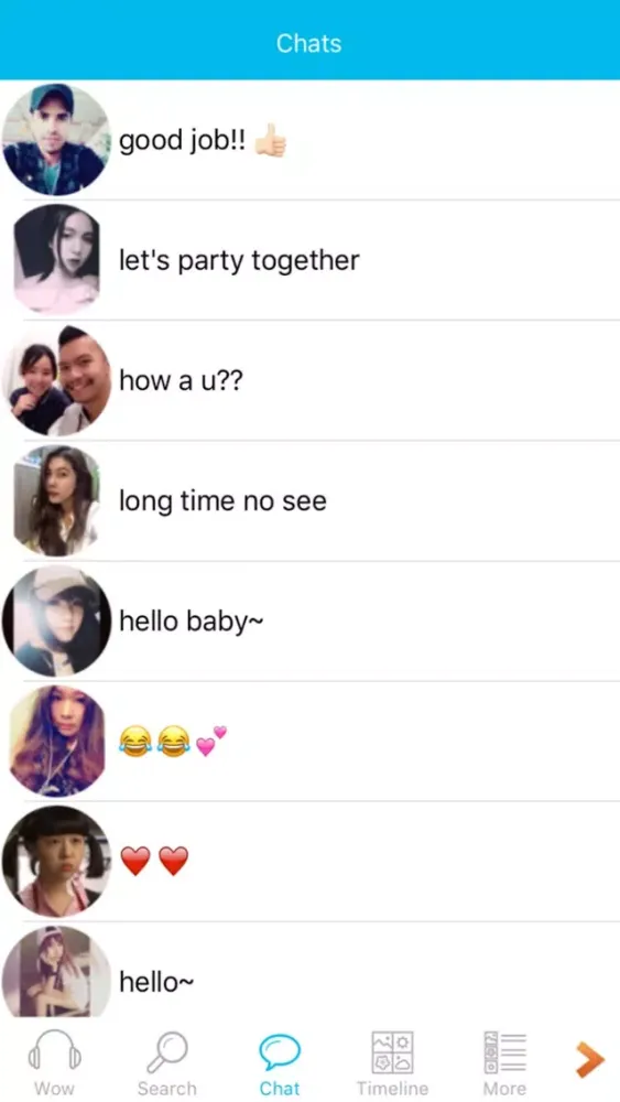 TAB - Chat & Music应用截图