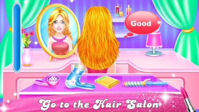 Tangkapan layar Colorful Fashion Hair Salon