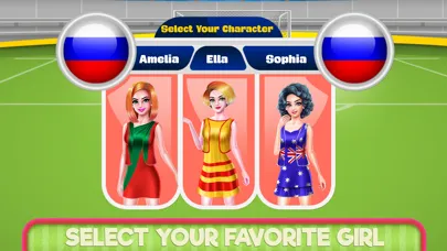 Capturas de pantalla de Soccer Cheerleaders Dressup
