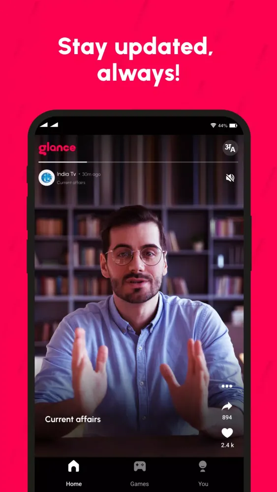 Capturas de tela do Glance for realme