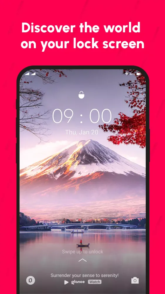 Capturas de tela do Glance for realme
