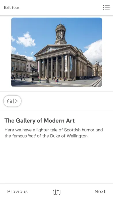 Tangkapan skrin Glasgow Walking Tours