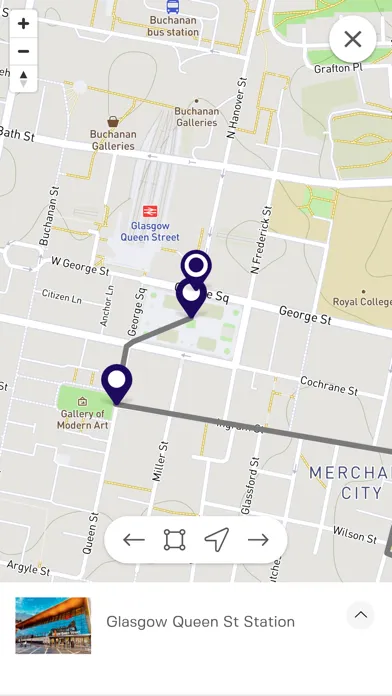 Tangkapan skrin Glasgow Walking Tours