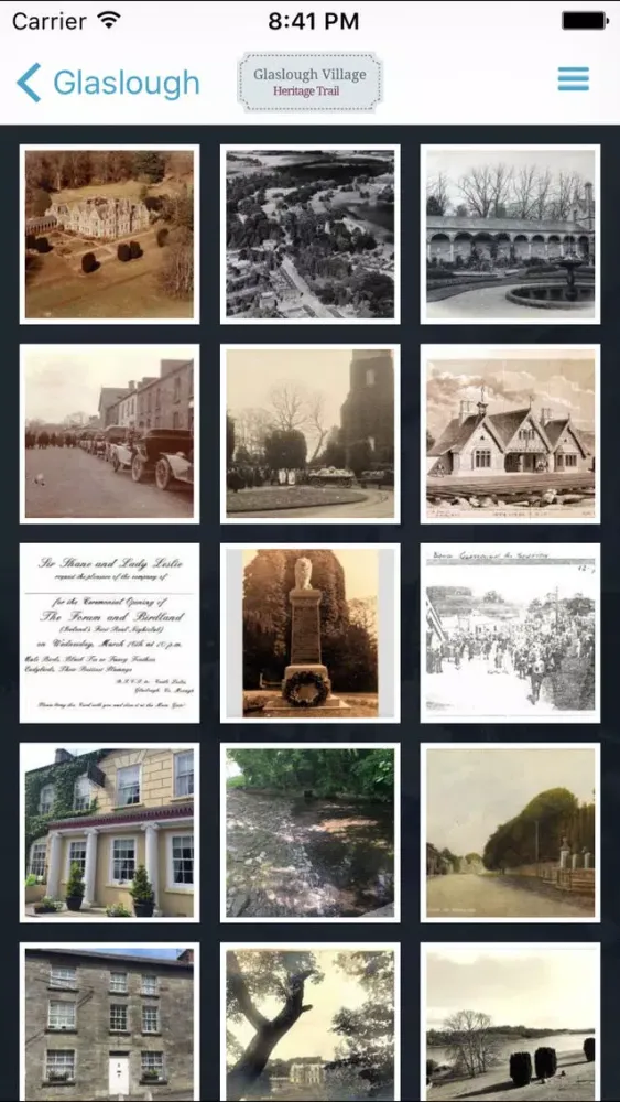 Glaslough Village Heritage Trail 스크린샷