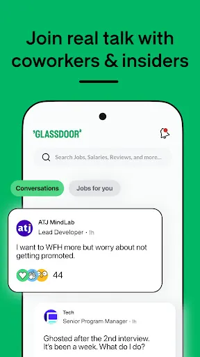 Glassdoor | Jobs & Community スクリーンショット