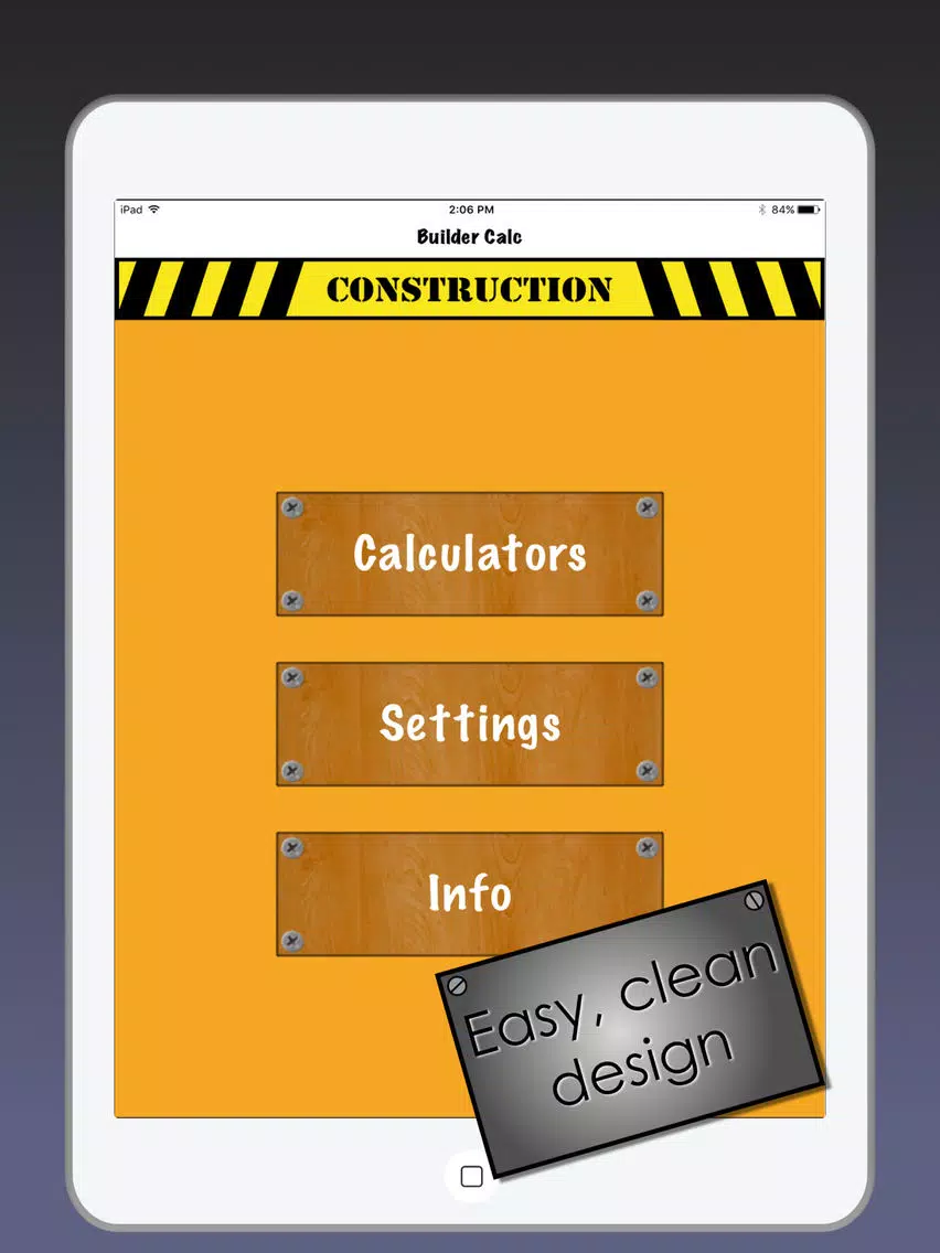 Builder Calc - Builder supply estimator iPad 应用截图