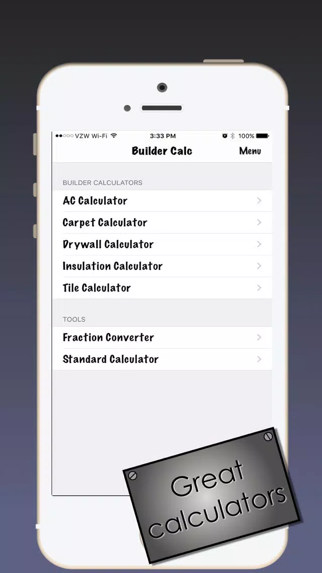 Builder Calc - Builder supply estimator应用截图