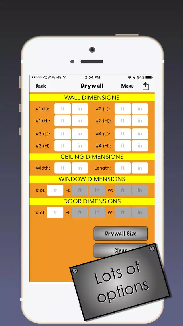 Builder Calc - Builder supply estimator应用截图