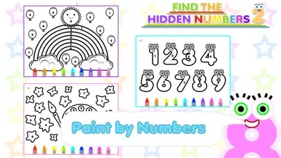 ภาพหน้าจอของ Find The Hidden Numbers 2 Kids