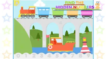 ภาพหน้าจอของ Find The Hidden Numbers 2 Kids