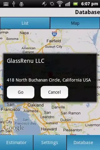 GlassRenu Job Estimation Tool应用截图