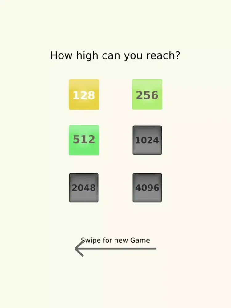 4096 Slider Edition - Extreme Version of 2048 Game iPad 应用截图
