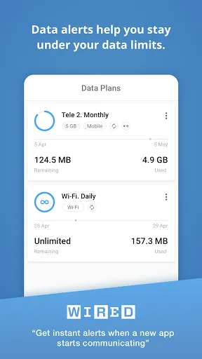 GlassWire Data Usage Monitor Screenshots