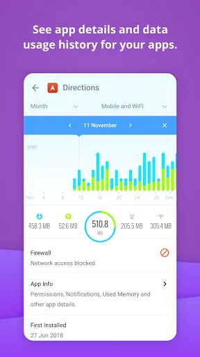GlassWire Data Usage Monitor Screenshots