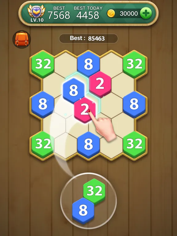 Hexa Number Puzzle iPad  Screenshots